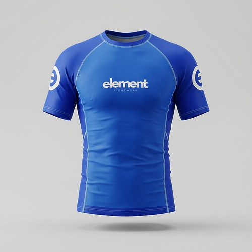 Element FightWear Blue Ranked Rashguard