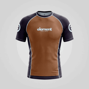 Element FightWear Brown Ranked Rashguard
