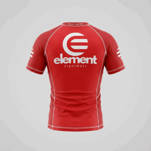 Element FightWear Red Rashguard - Image 2