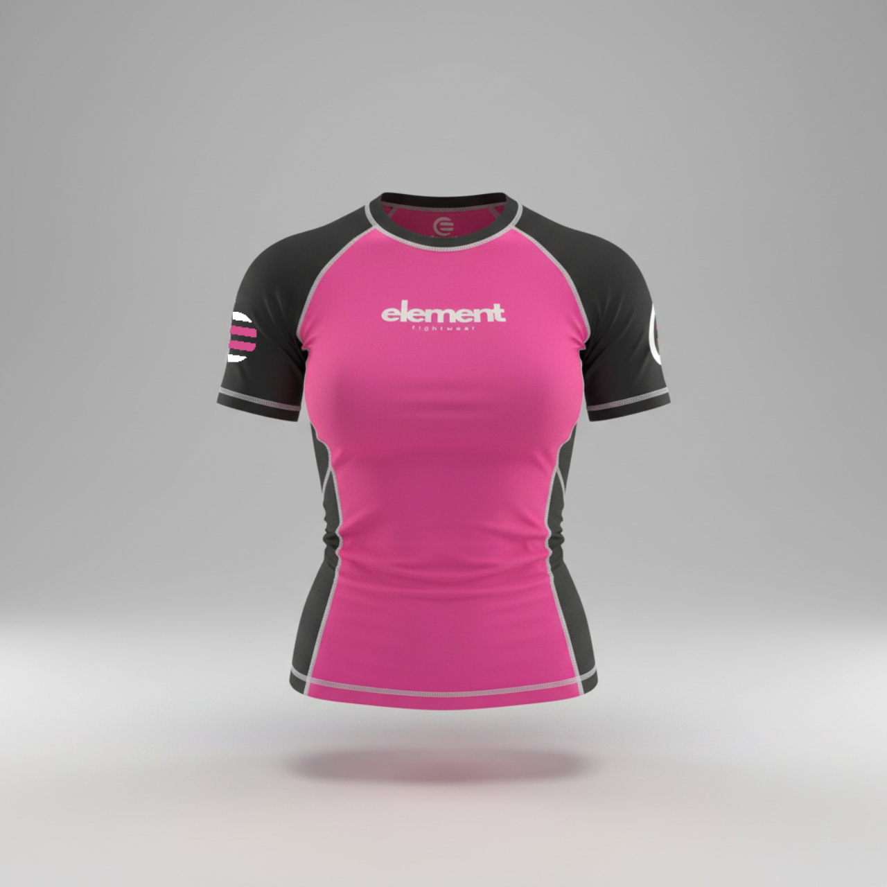 Element FightWear Black/Pink Rashguard
