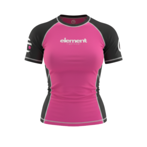 Element FightWear Black/Pink Rashguard