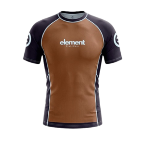 Element FightWear Brown Ranked Rashguard