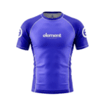 Element FightWear Purple Ranked Rashguard Front
