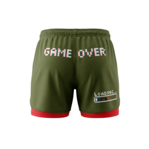 Element Pixel "Game Over" Fight Short - Olive Edition - Image 2