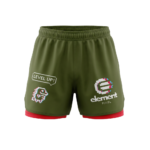 Element Pixel FightShort Olive Green Front 1