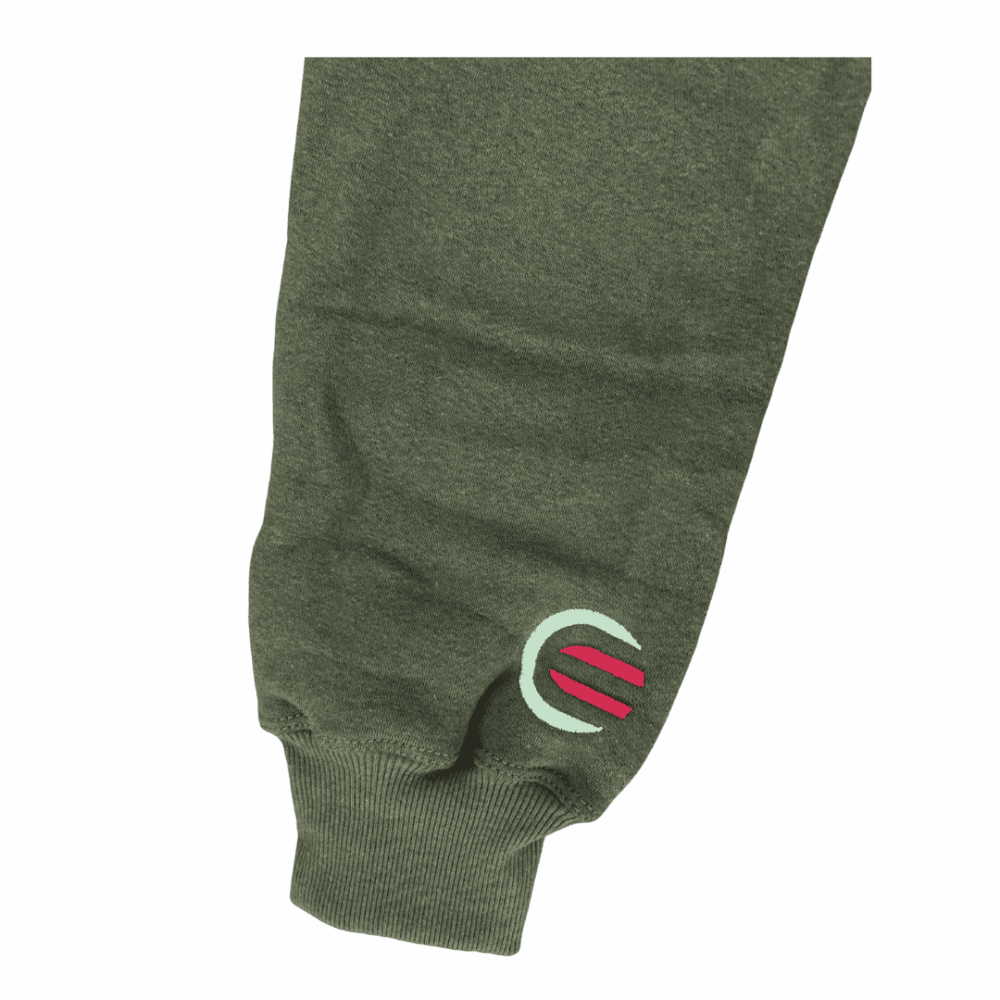 Green hoodie close up2