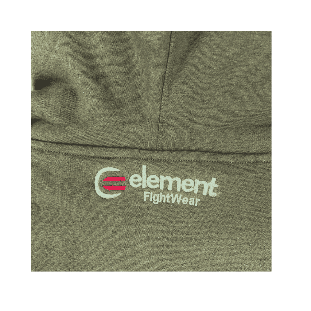 Green hoodie close up3