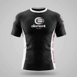Element Pixel "Game Over" Rashguard Black - Image 2