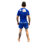 Pixel Rashguard Blue back model