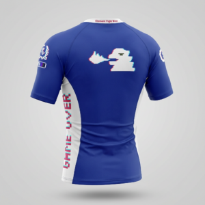 Element Pixel "Game Over" Rashguard - Retro Blue Edition - Image 2