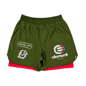 Element Pixel "Game Over" Fight Short - Olive Edition - Image 3