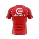 Red Rashguard Ranked Back
