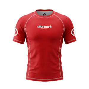Element FightWear Red Rashguard