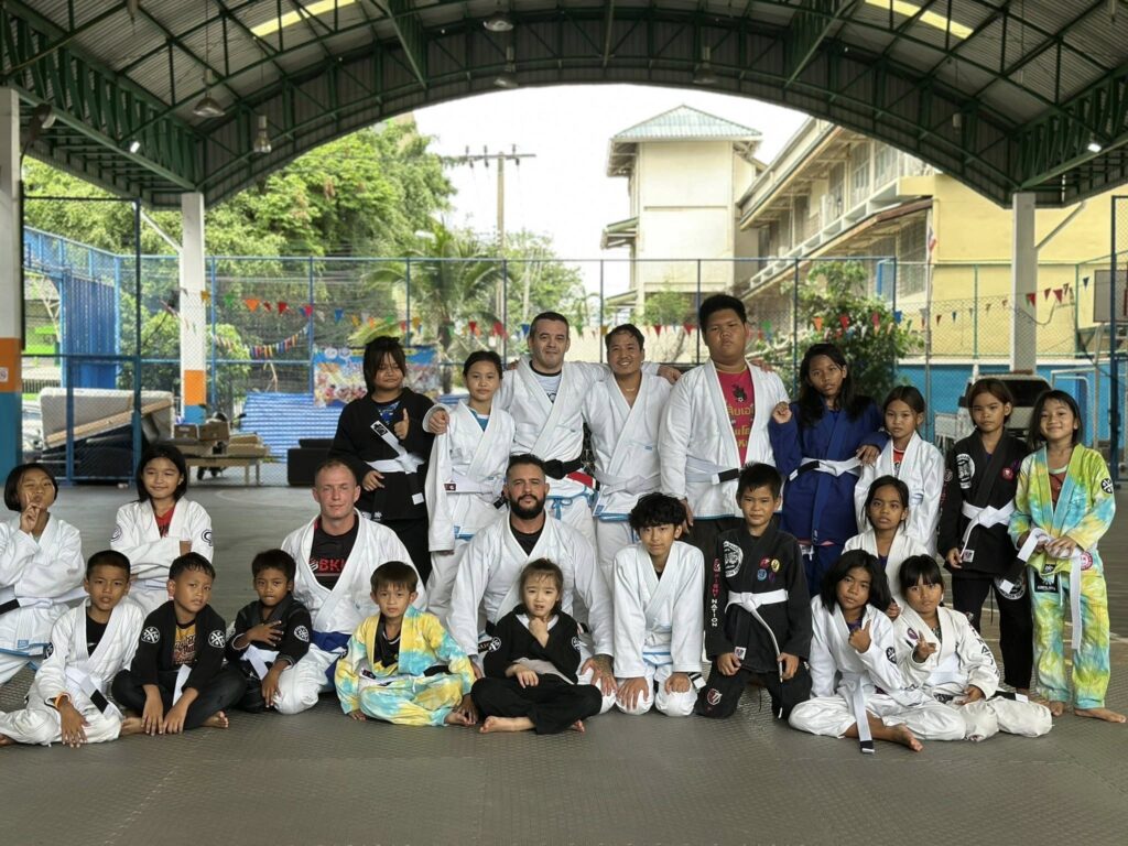 Bangkok Community BJJ Kids Training - Element Fight Wear Sponsor